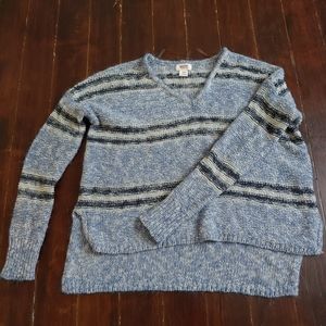 Striped Crop Sweater